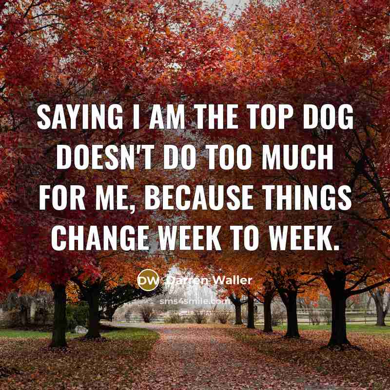 “Saying I am the top dog doesn't do too much…” quote by Darren Waller