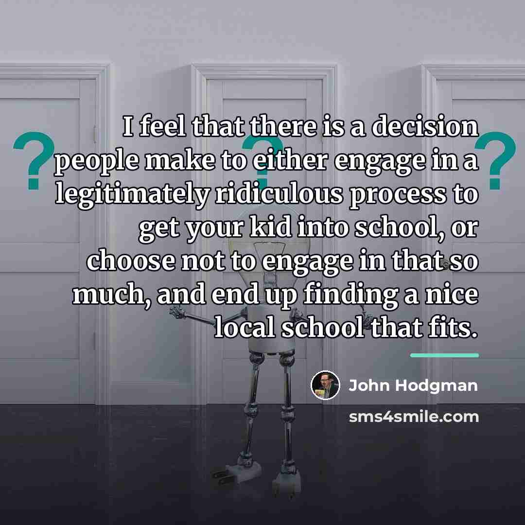 “I feel that there is a decision people make to…” quote by John Hodgman