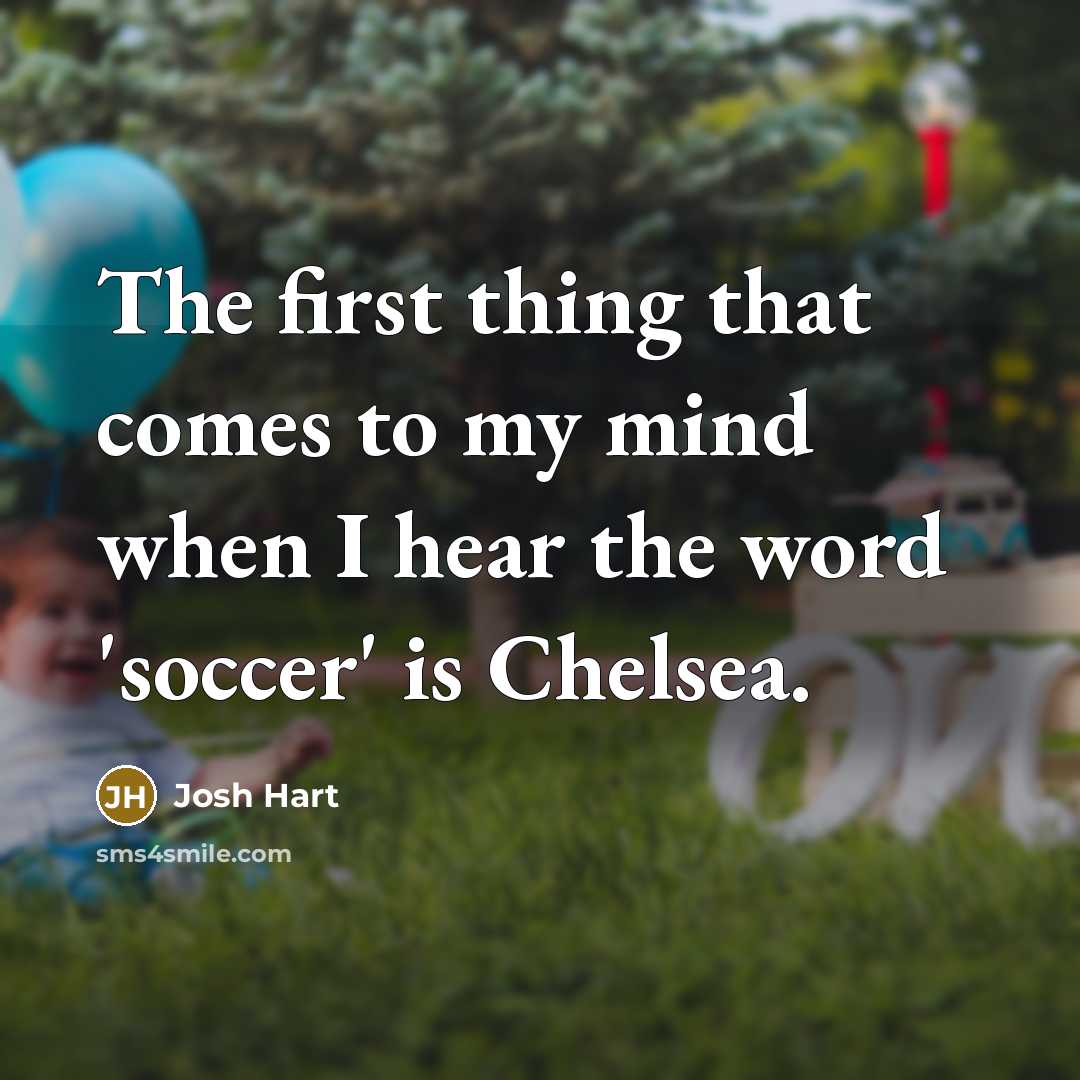 “The first thing that comes to my mind when I…” quote by Josh Hart