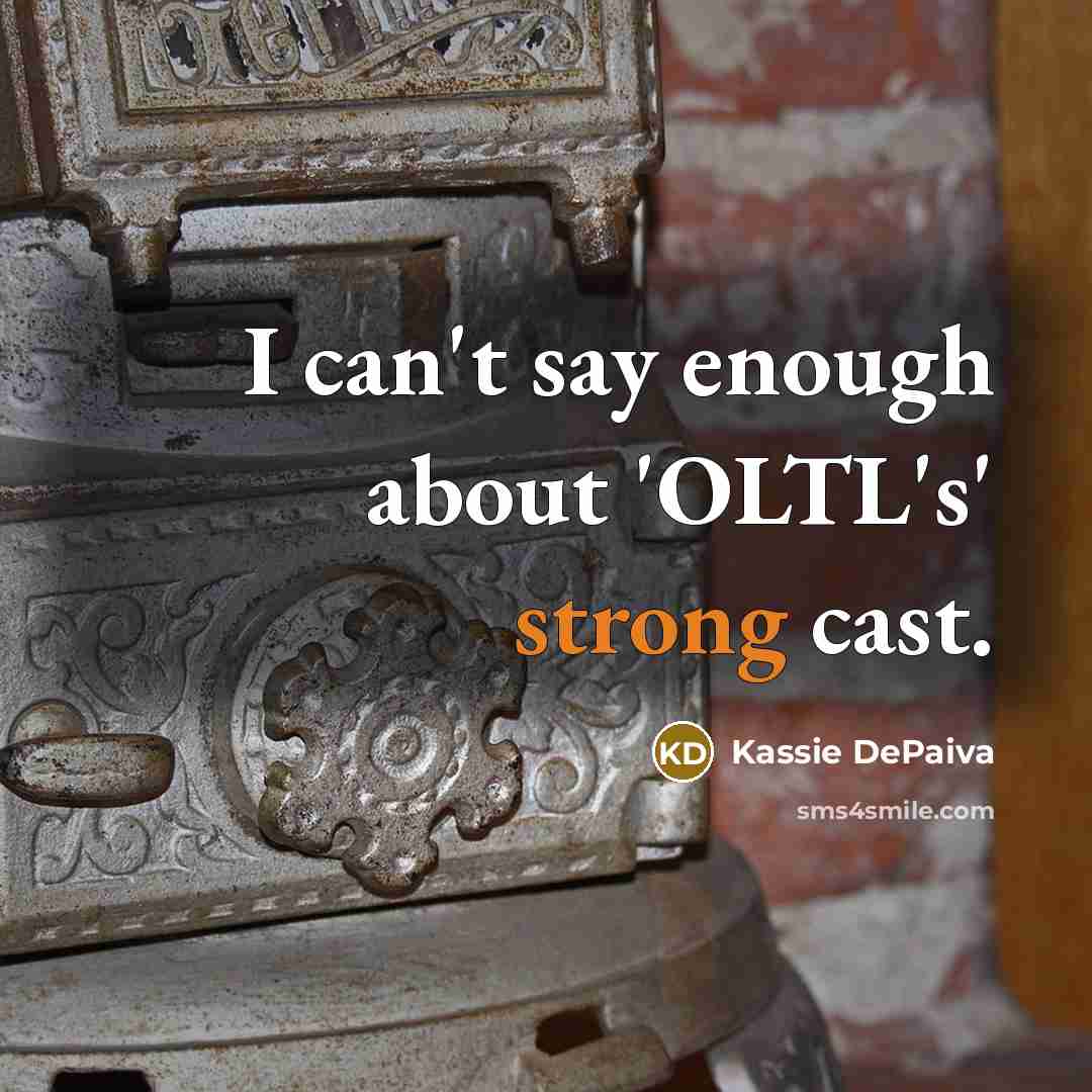 “I can't say enough about 'OLTL's' strong cast.…” quote by Kassie DePaiva