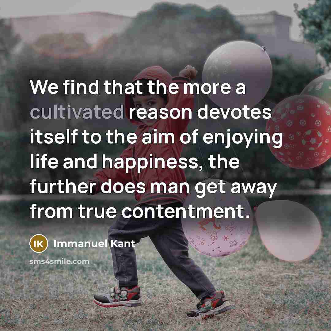 “We find that the more a cultivated reason devotes itself…” quote by Immanuel Kant