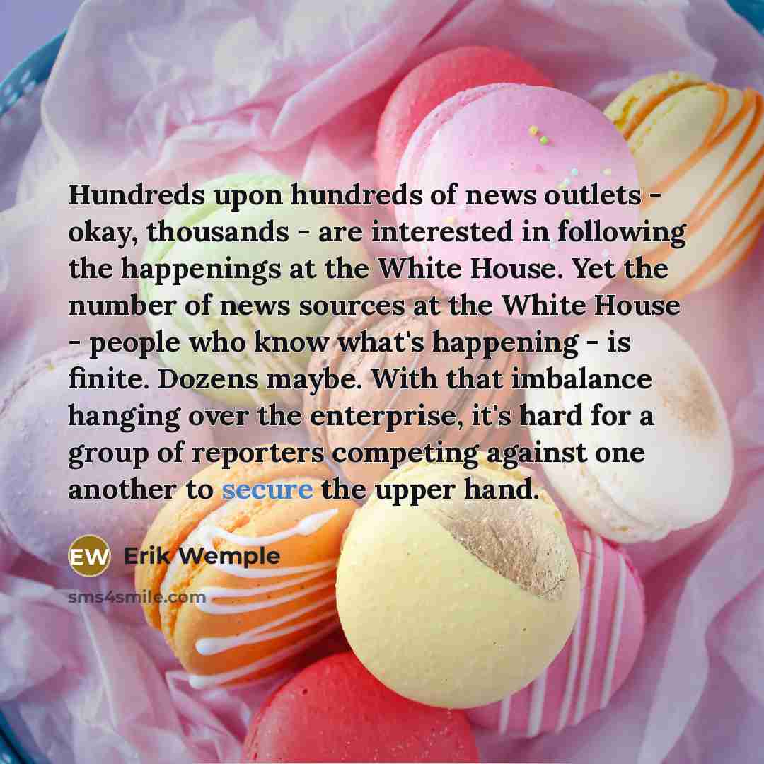 “Hundreds upon hundreds of news outlets - okay, thousands -…” quote by Erik Wemple