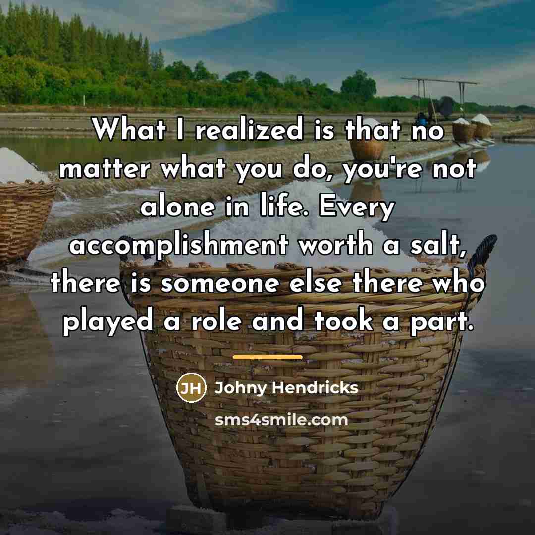 “What I realized is that no matter what you do,…” quote by Johny Hendricks