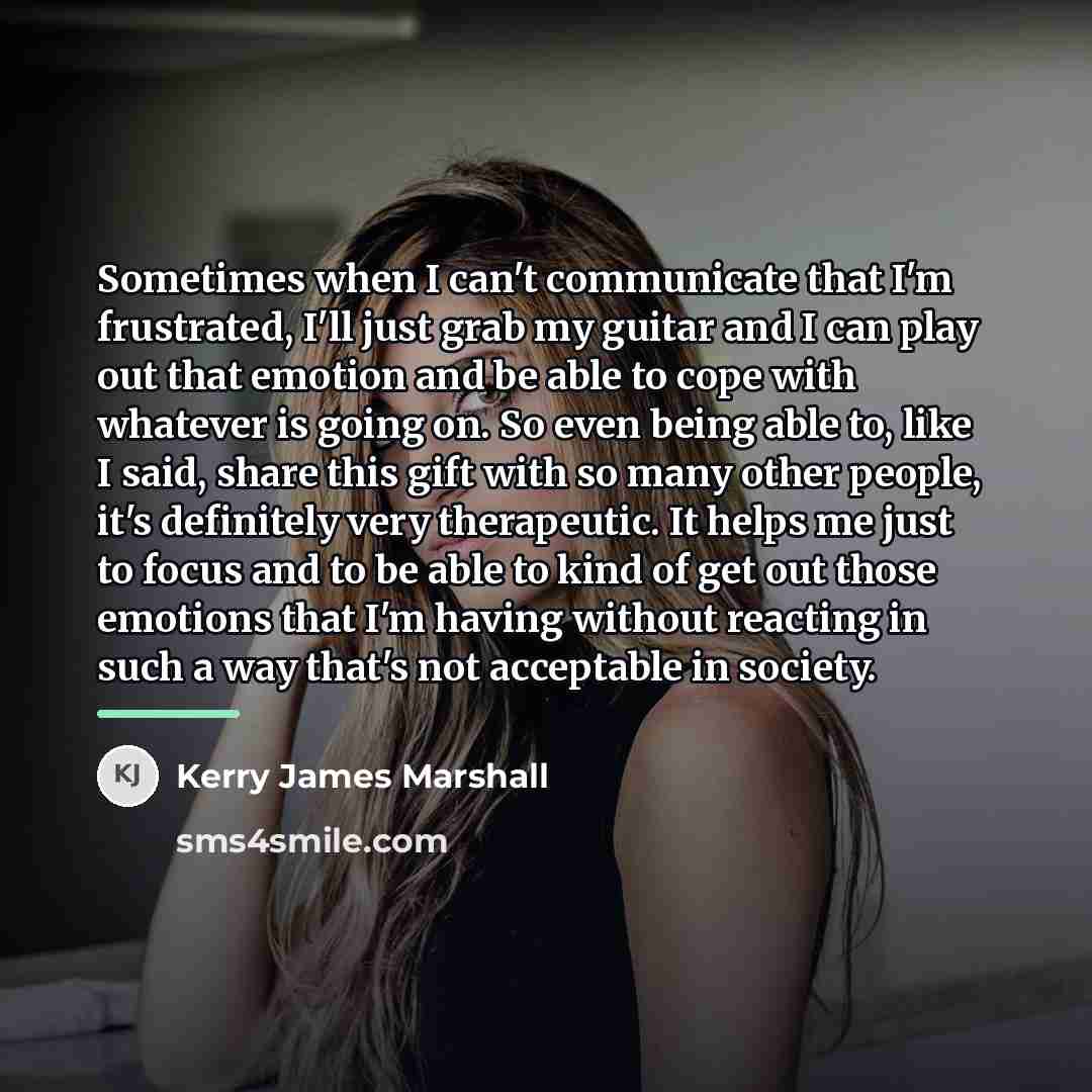 “Sometimes when I can't communicate that I'm frustrated, I'll just…” quote by Kerry James Marshall