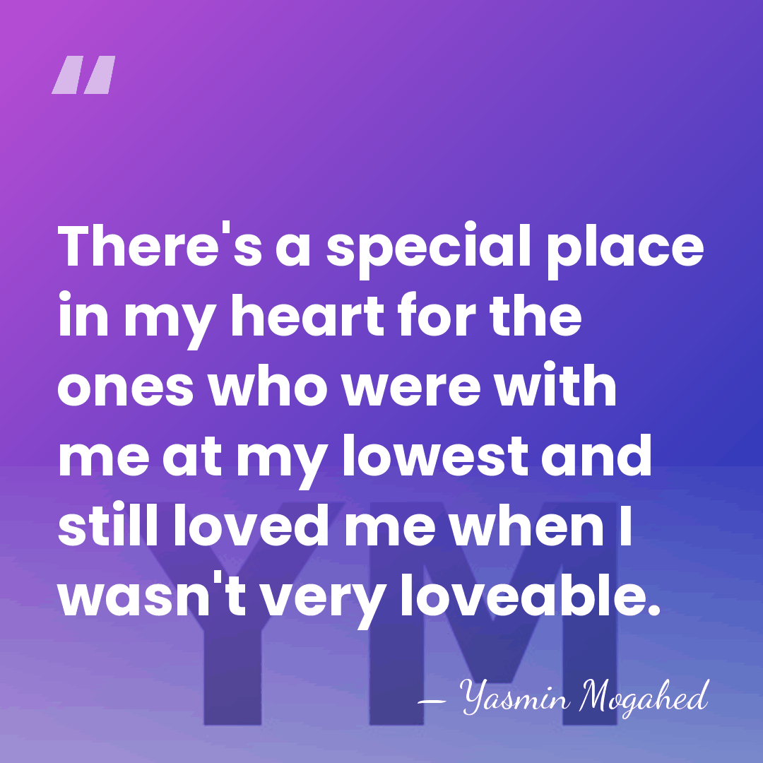 There's a special place in my heart for the ones who were&hellip; - Yasmin Mogahed