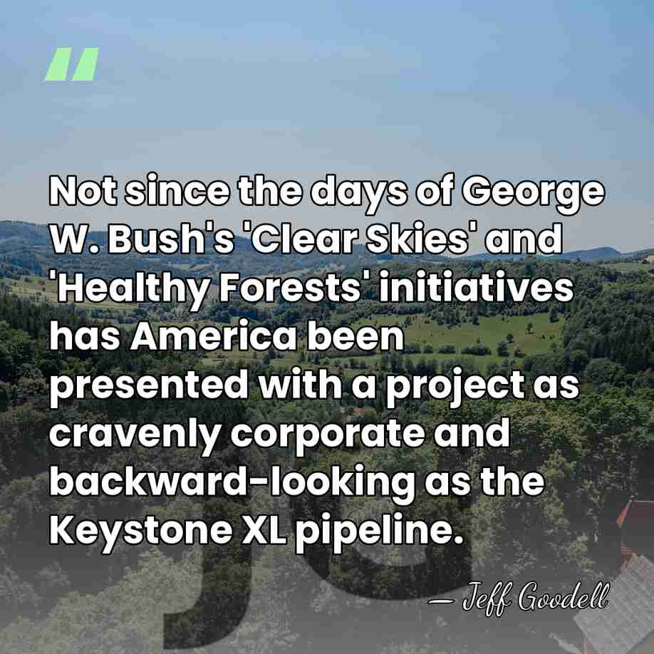 Not since the days of George W. Bush's 'Clear Skies' and 'Healthy&hellip; - Jeff Goodell
