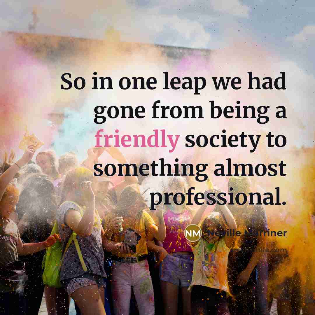 “So in one leap we had gone from being a…” quote by Neville Marriner