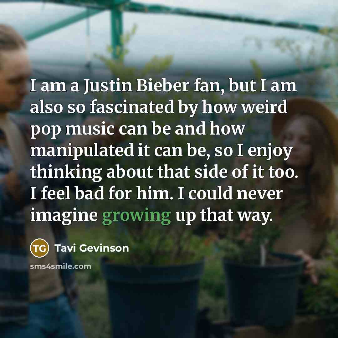 “I am a Justin Bieber fan, but I am also…” quote by Tavi Gevinson