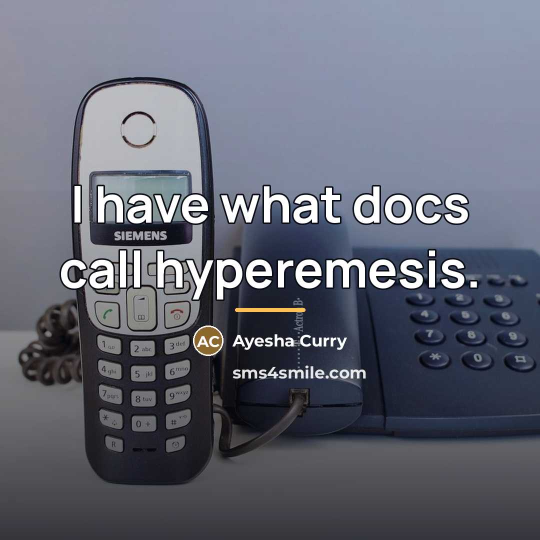 “I have what docs call hyperemesis.…” quote by Ayesha Curry