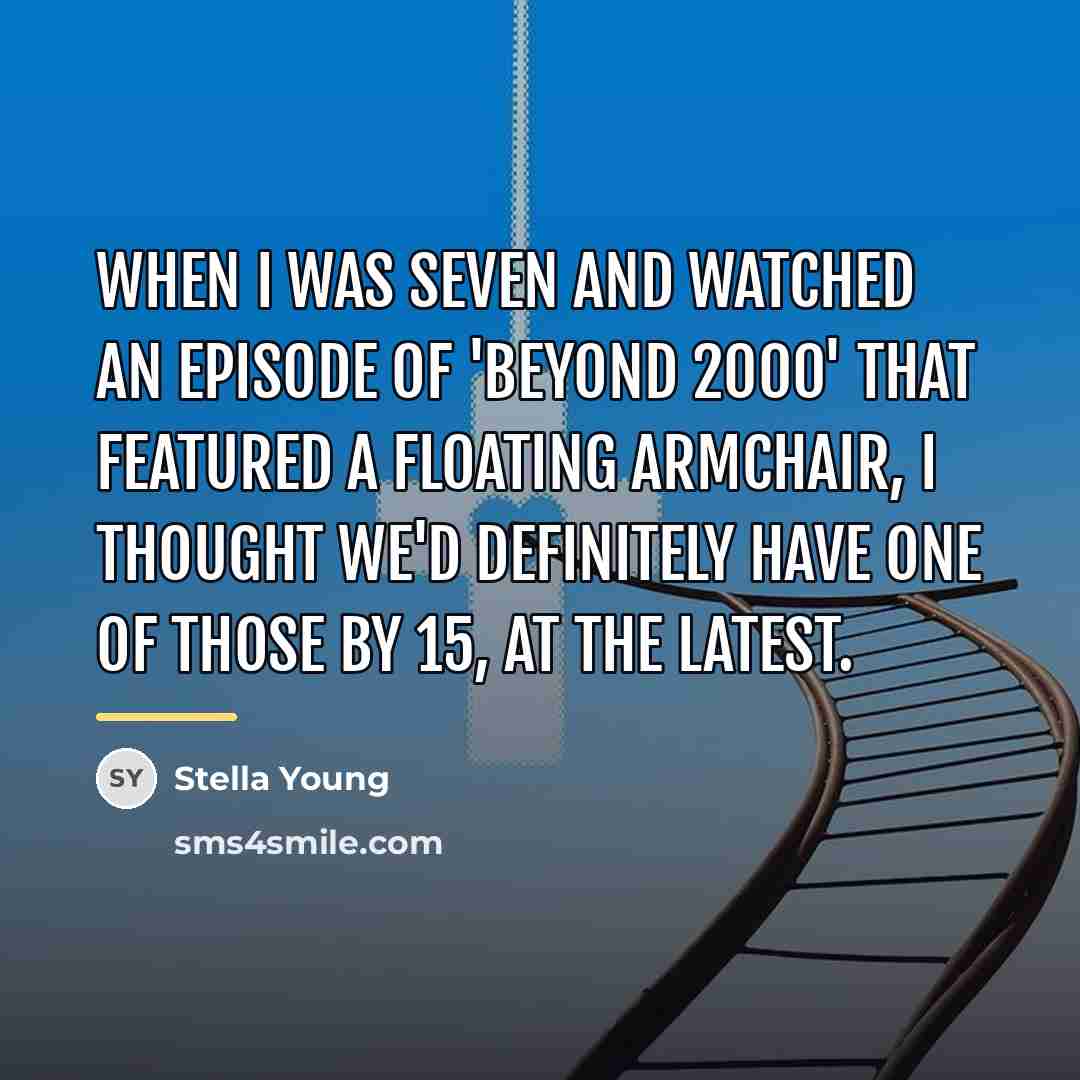 “When I was seven and watched an episode of 'Beyond…” quote by Stella Young