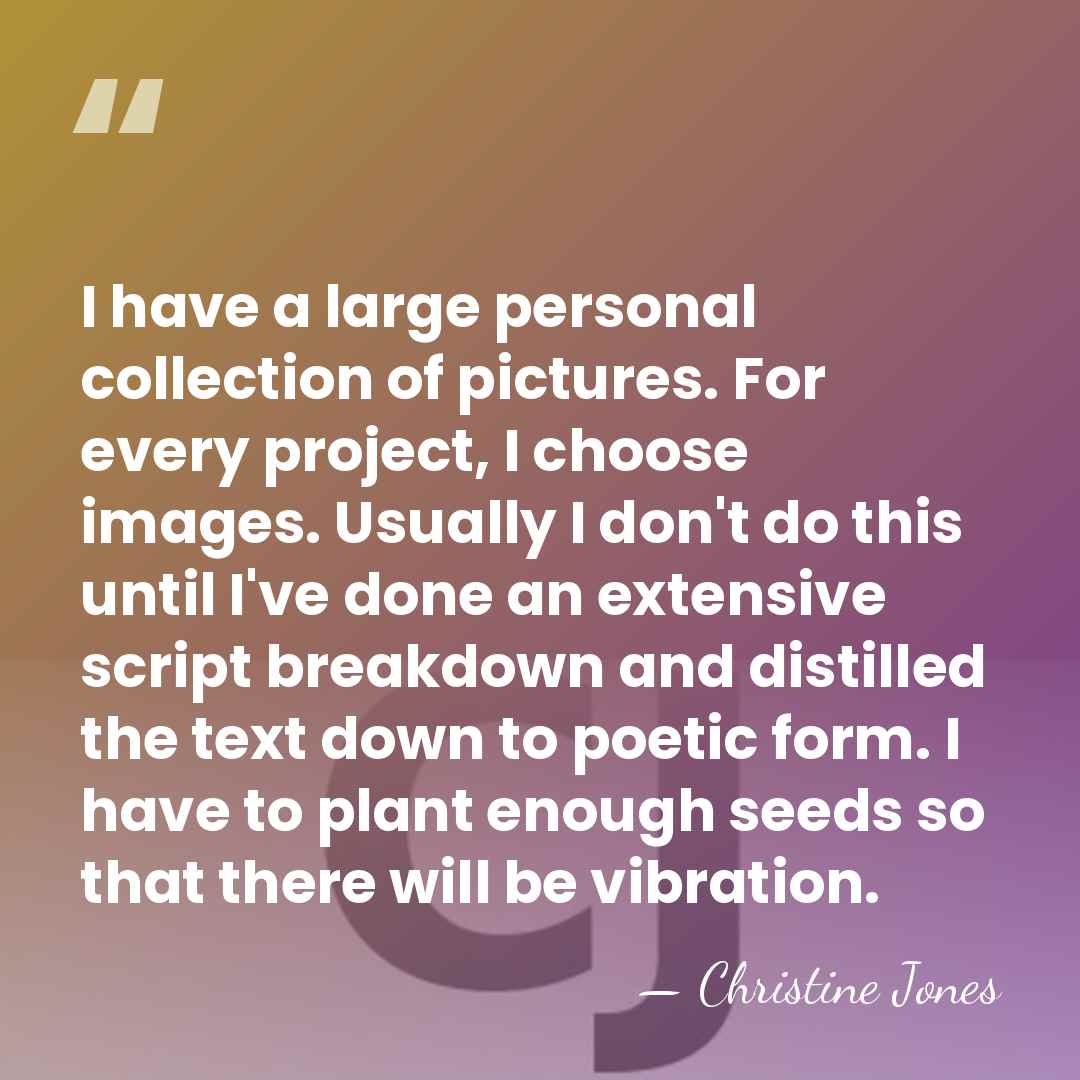 I have a large personal collection of pictures. For every project, I&hellip; - Christine Jones