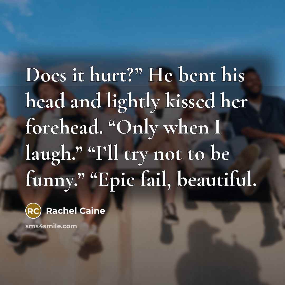 “Does it hurt?” He bent his head and lightly kissed…” quote by Rachel Caine
