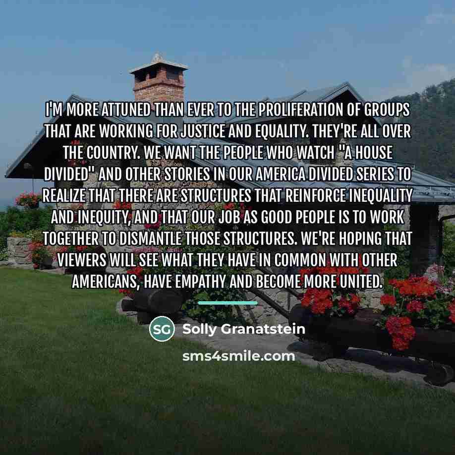 “I'm more attuned than ever to the proliferation of groups…” quote by Solly Granatstein