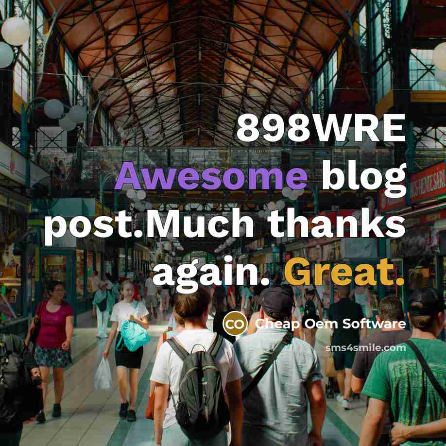 “898WRE Awesome blog post.Much thanks again. Great.…” quote by Cheap Oem Software