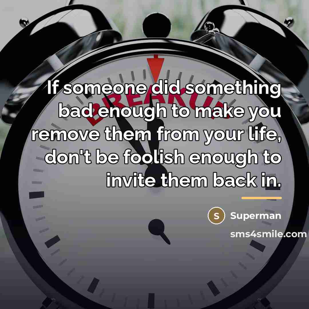“If someone did something bad enough to make you remove…” quote by Superman