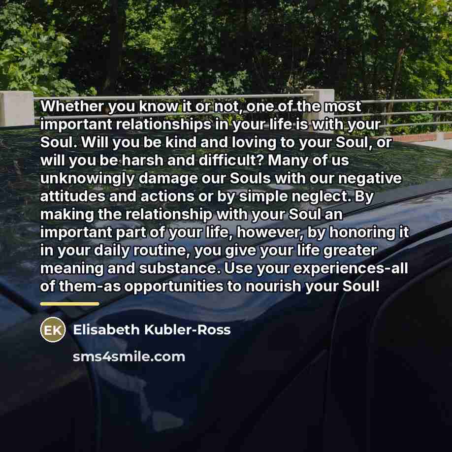 “Whether you know it or not, one of the most…” quote by Elisabeth Kubler-Ross