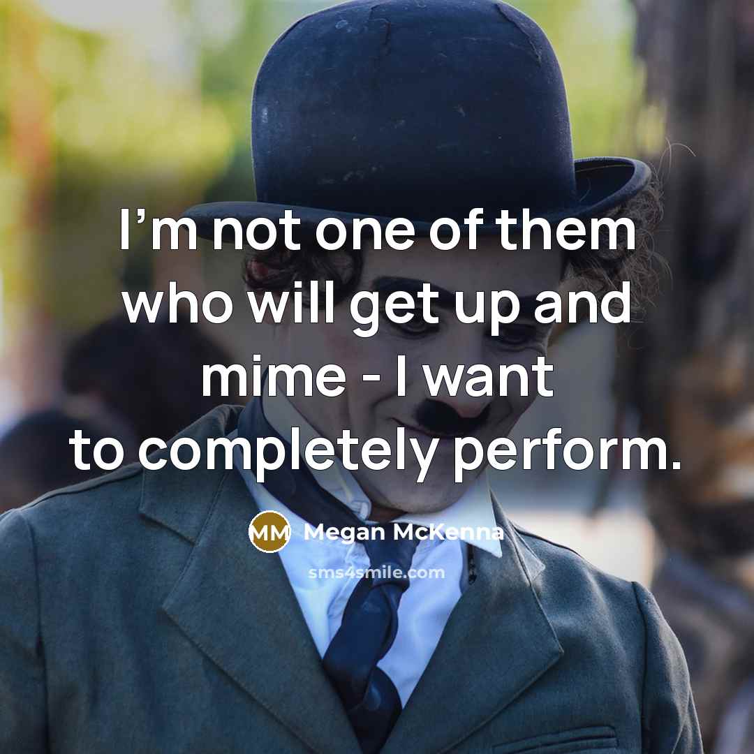 “I'm not one of them who will get up and…” quote by Megan McKenna