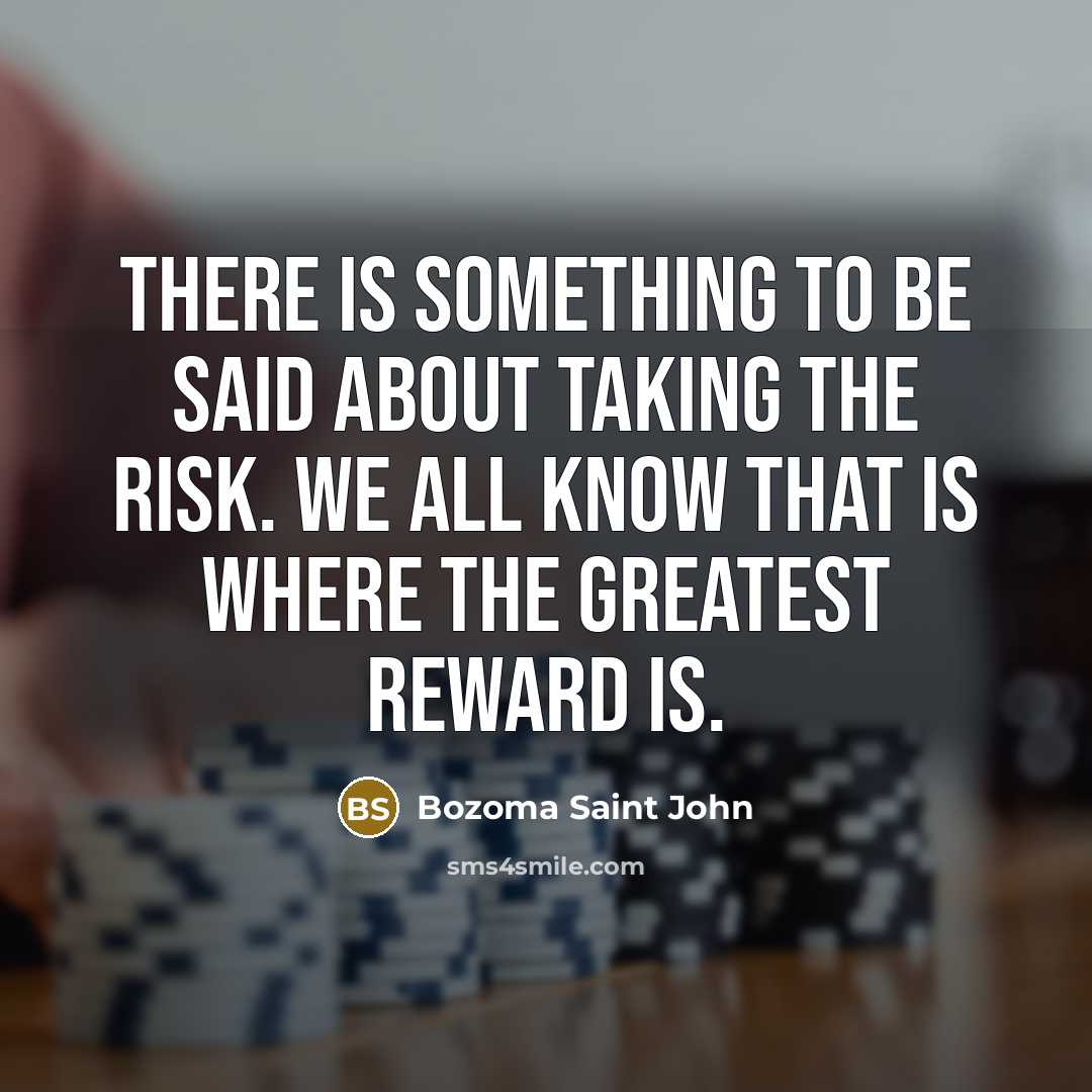 “There is something to be said about taking the risk.…” quote by Bozoma Saint John