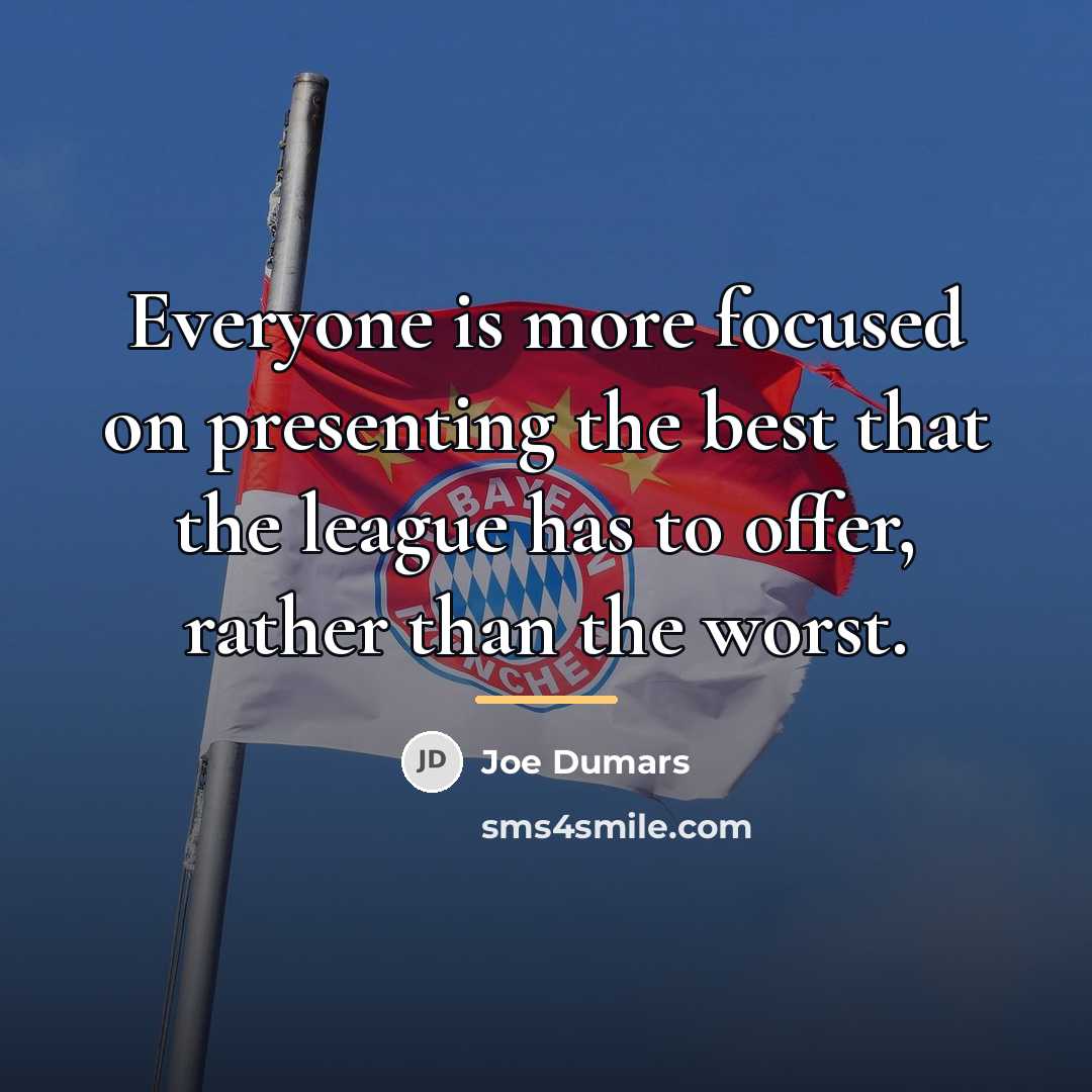 “Everyone is more focused on presenting the best that the…” quote by Joe Dumars