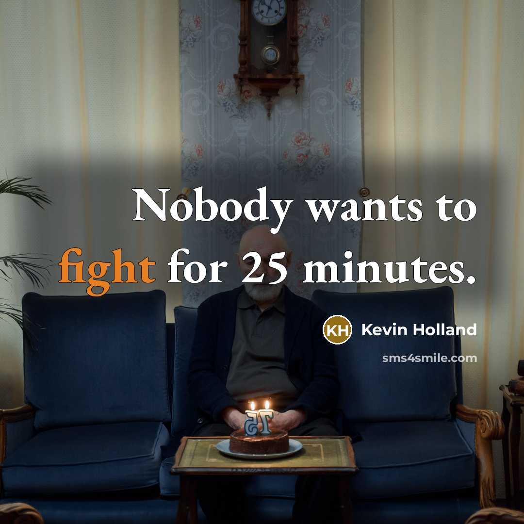 “Nobody wants to fight for 25 minutes.…” quote by Kevin Holland