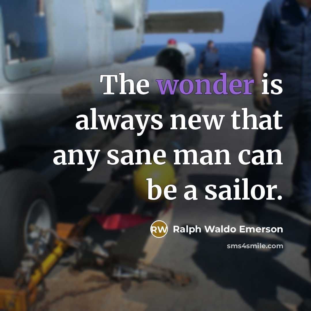 “The wonder is always new that any sane man can…” quote by Ralph Waldo Emerson