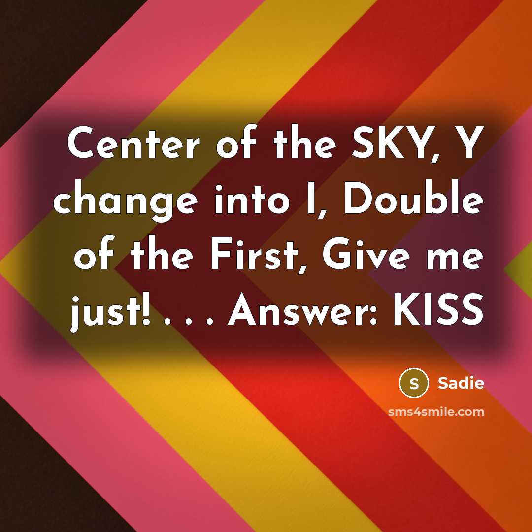 “Center of the SKY, Y change into I, Double of…” quote by Sadie