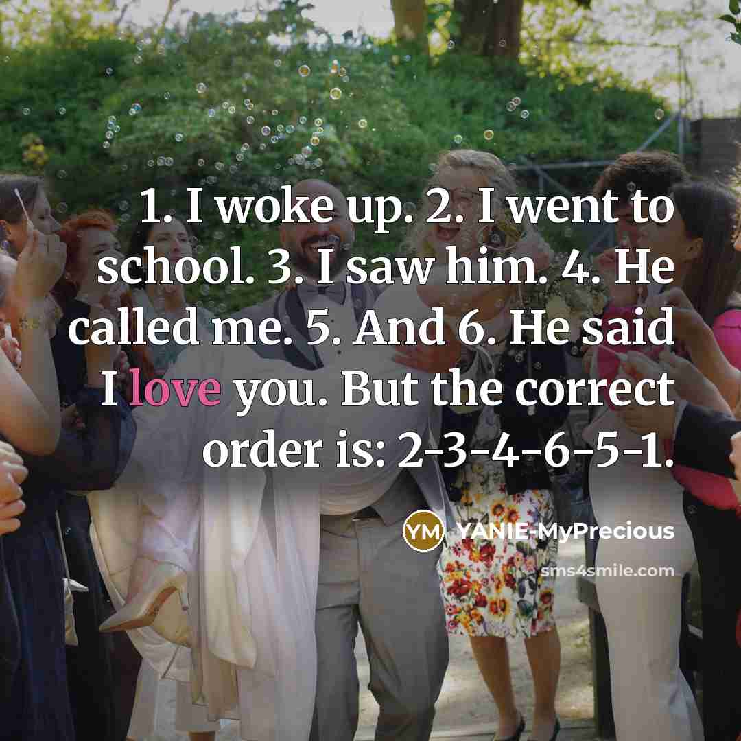 “1. I woke up. 2. I went to school. 3.…” quote by YANIE-MyPrecious