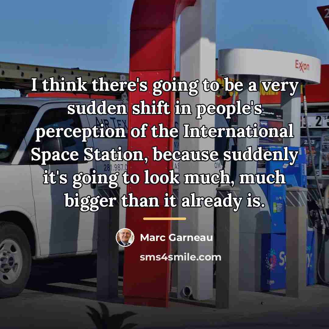 “I think there's going to be a very sudden shift…” quote by Marc Garneau