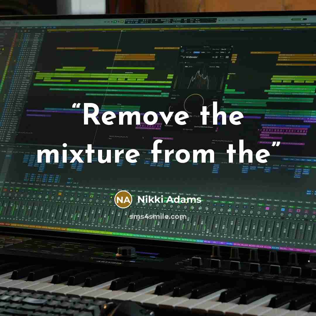 “Remove the mixture from the” quote by Nikki Adams
