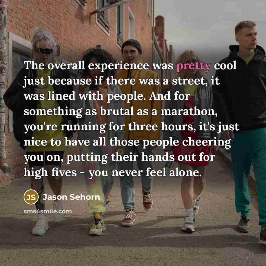 “The overall experience was pretty cool just because if there…” quote by Jason Sehorn