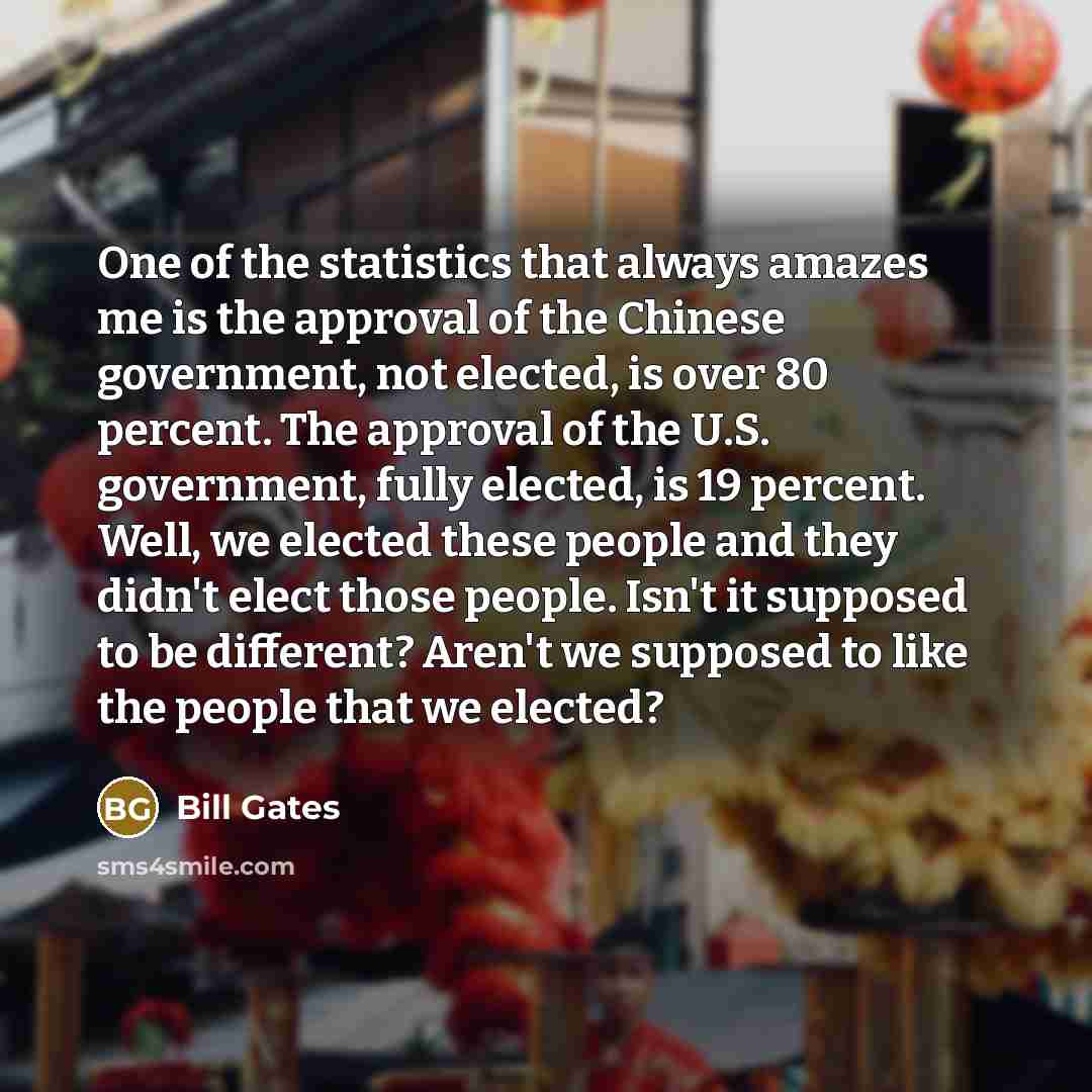 “One of the statistics that always amazes me is the…” quote by Bill Gates
