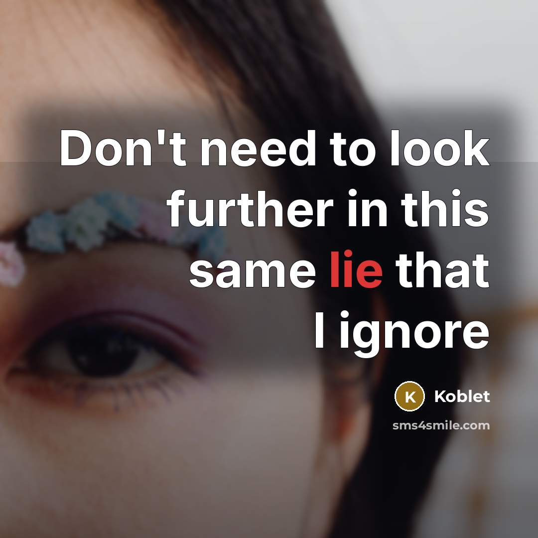 “Don't need to look further in this same lie that…” quote by Koblet