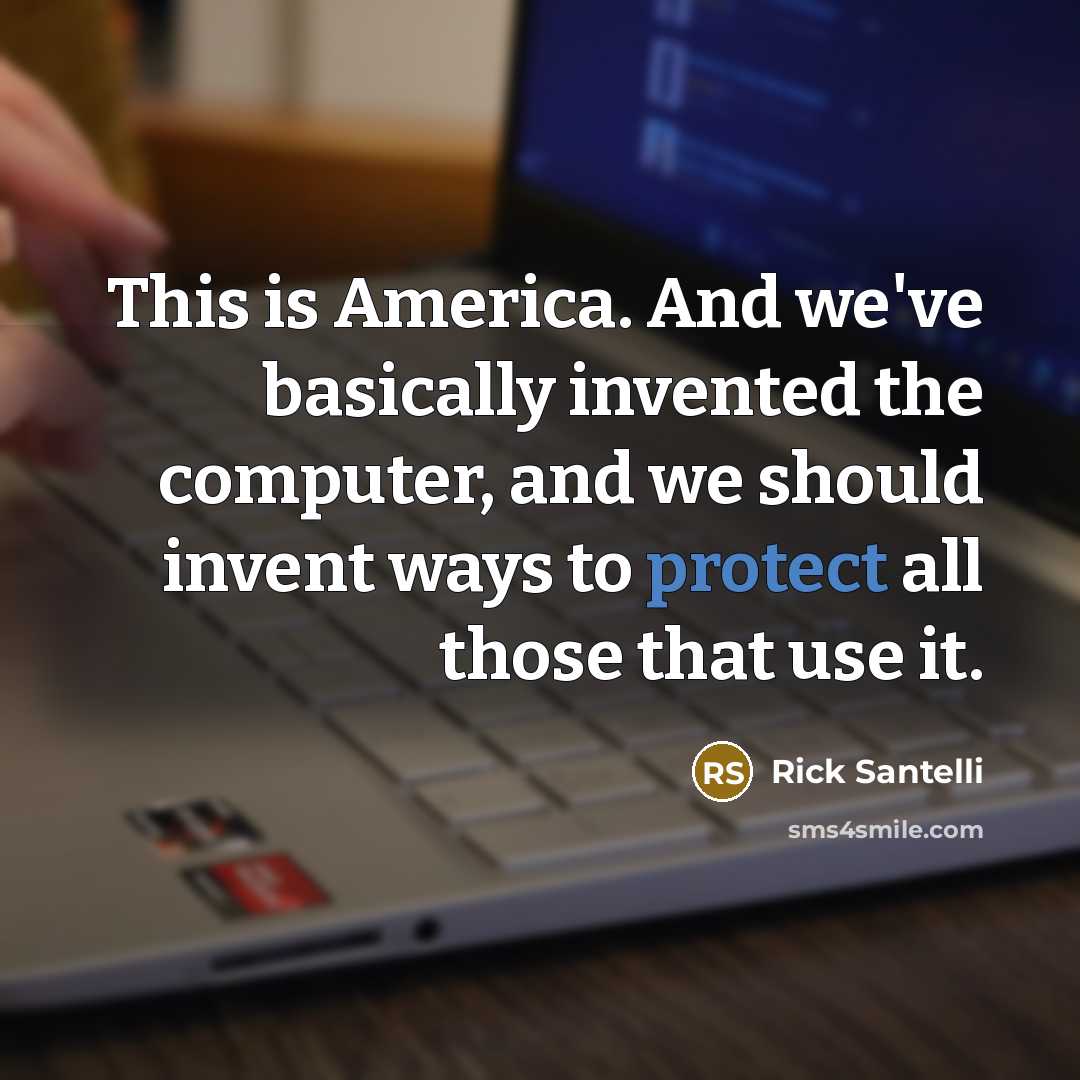 “This is America. And we've basically invented the computer, and…” quote by Rick Santelli