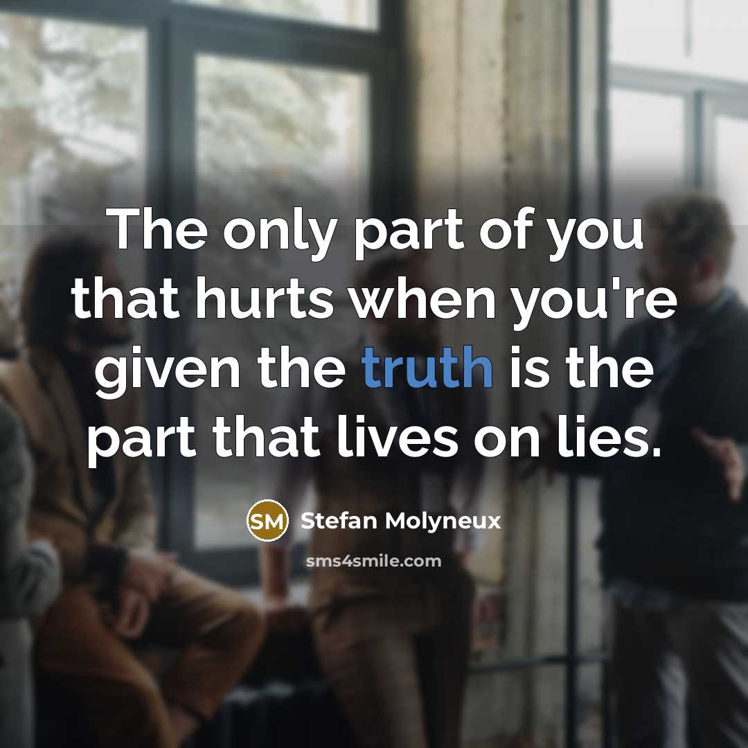 “The only part of you that hurts when you're given…” quote by Stefan Molyneux