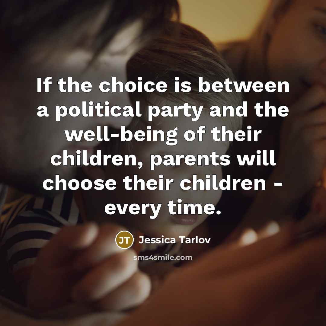 “If the choice is between a political party and the…” quote by Jessica Tarlov