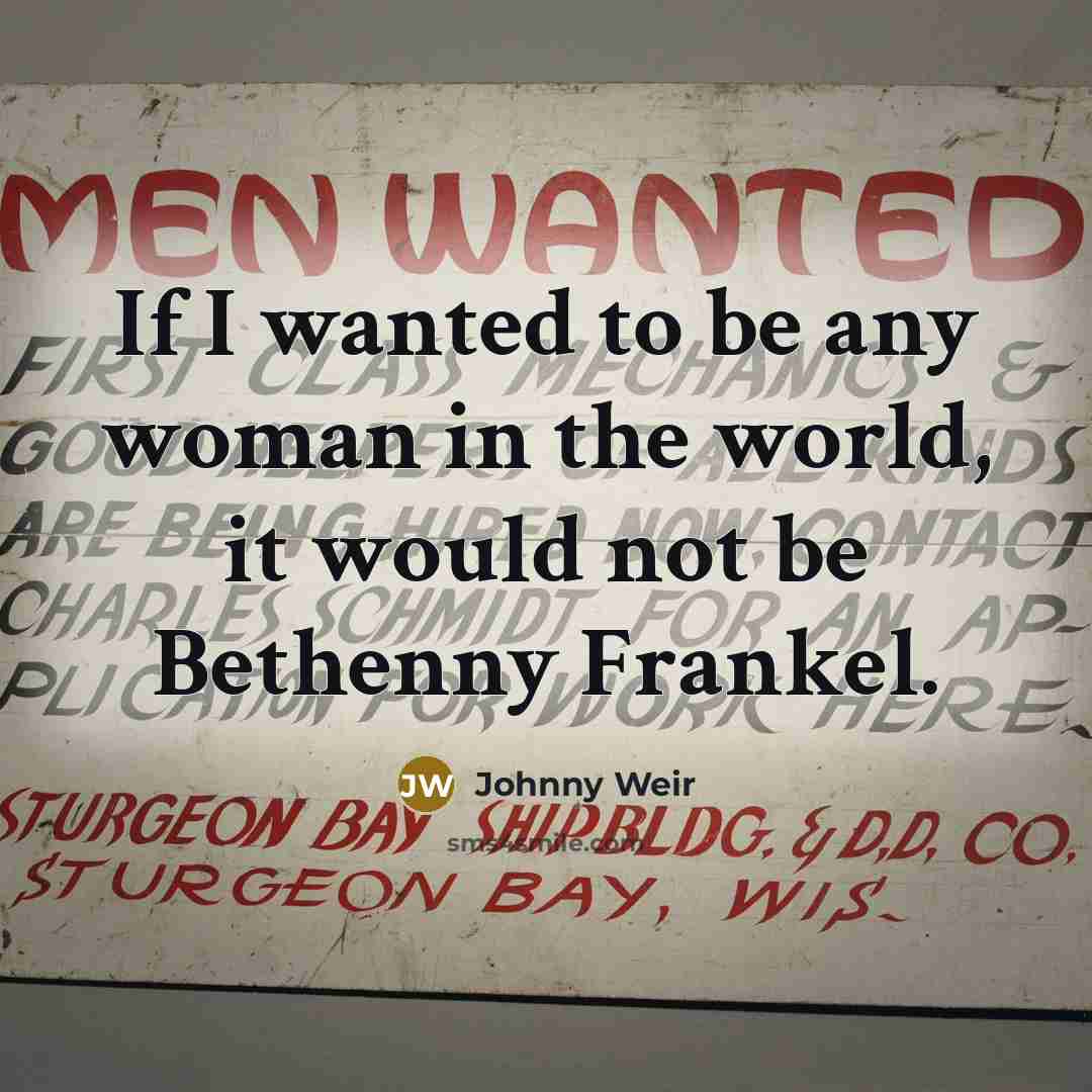 “If I wanted to be any woman in the world,…” quote by Johnny Weir