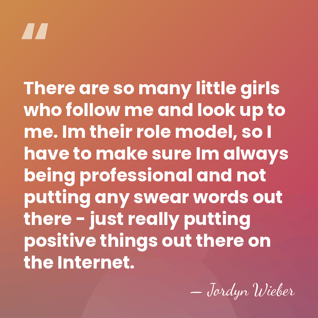 There are so many little girls who follow me and look up&hellip; - Jordyn Wieber