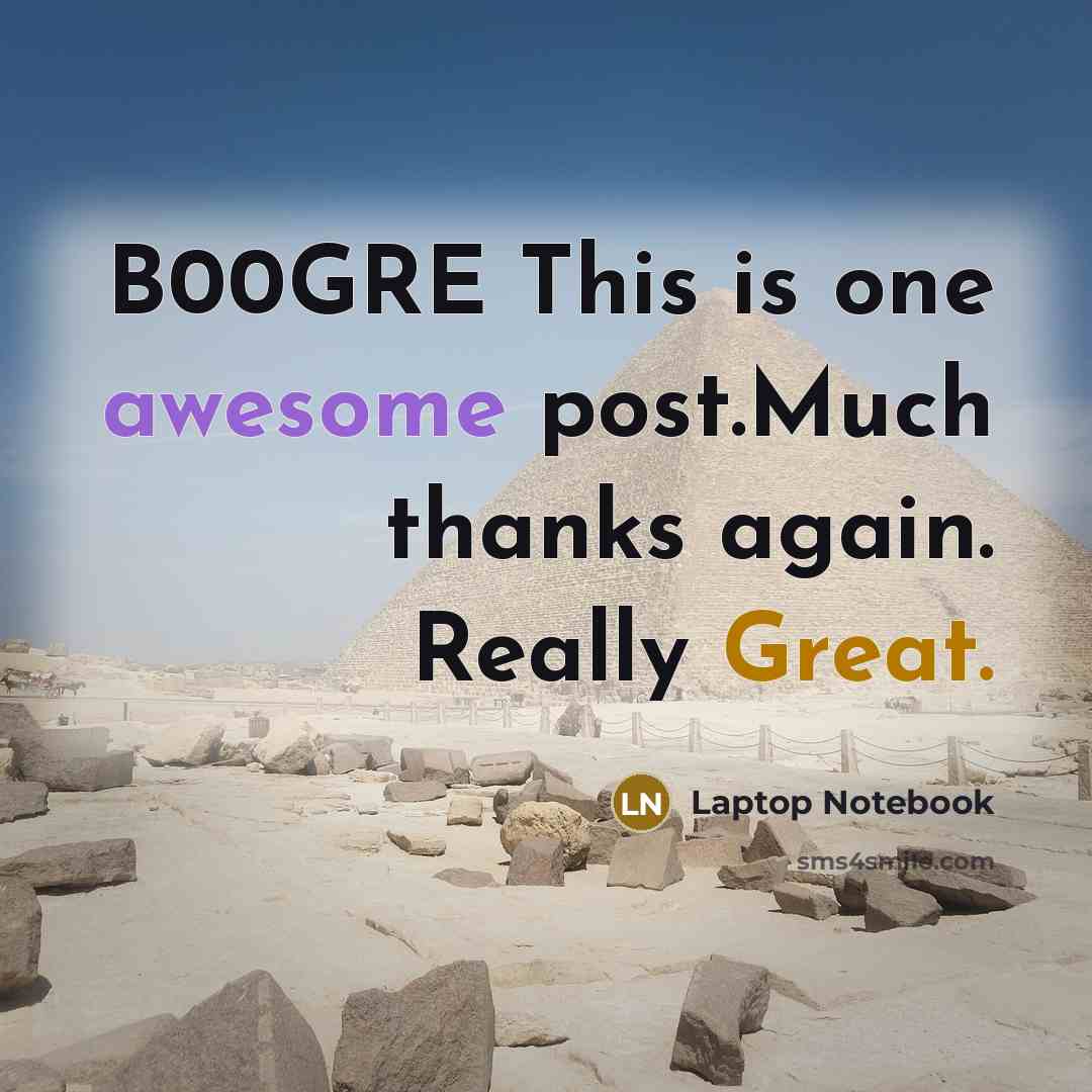 “B00GRE This is one awesome post.Much thanks again. Really Great.” quote by Laptop Notebook