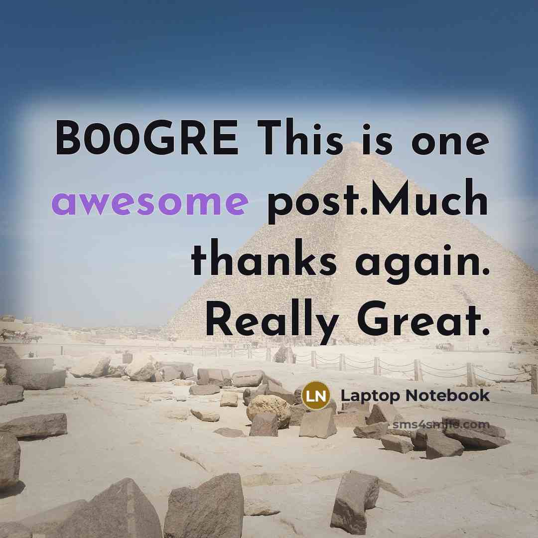 “B00GRE This is one awesome post.Much thanks again. Really Great.” quote by Laptop Notebook