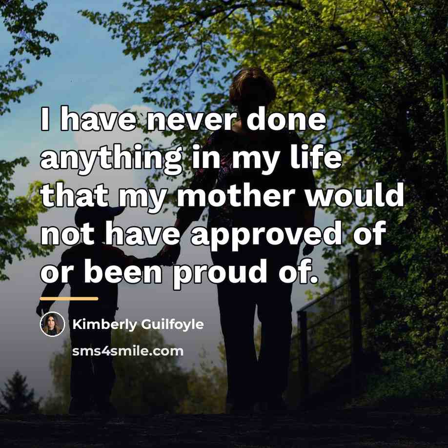 “I have never done anything in my life that my…” quote by Kimberly Guilfoyle