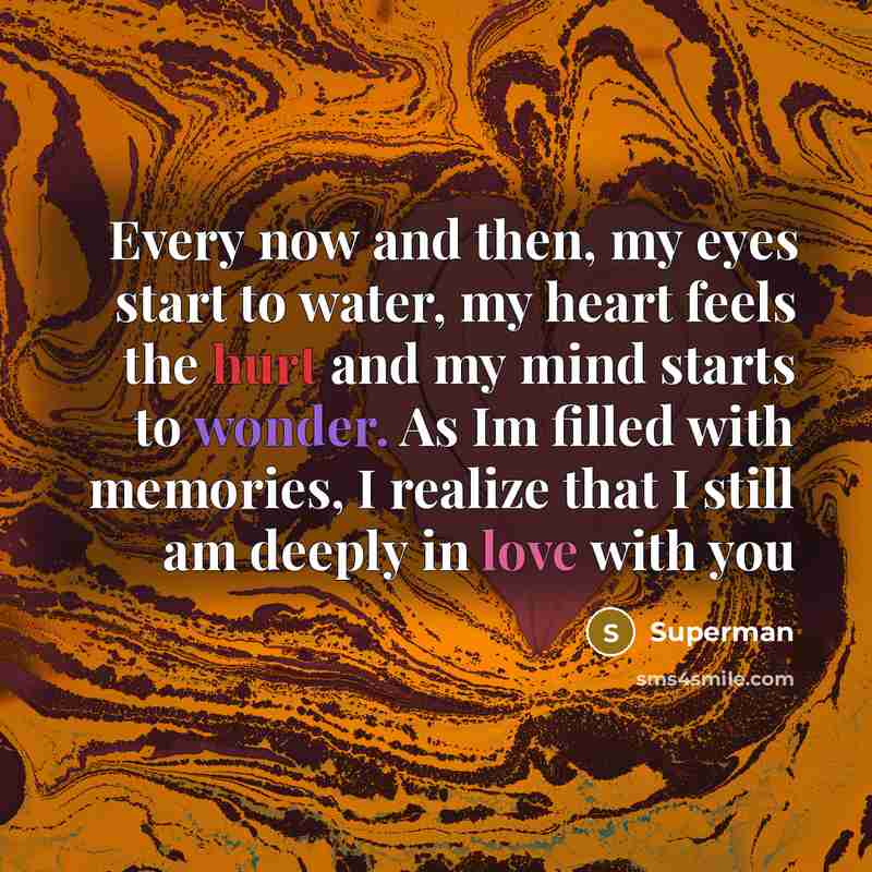“Every now and then, my eyes start to water, my…” quote by Superman