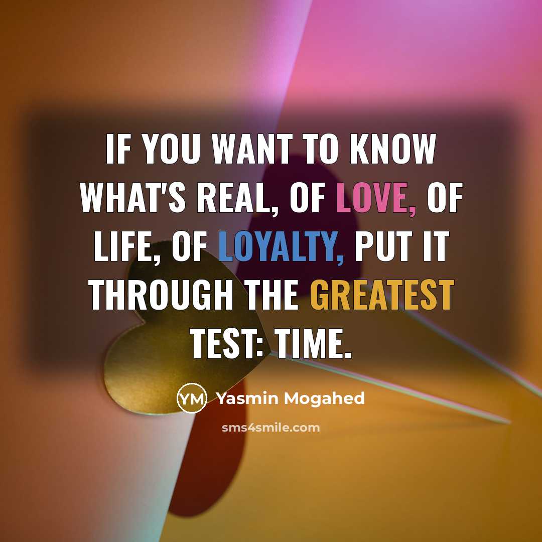 “If you want to know what's Real, of love, of…” quote by Yasmin Mogahed