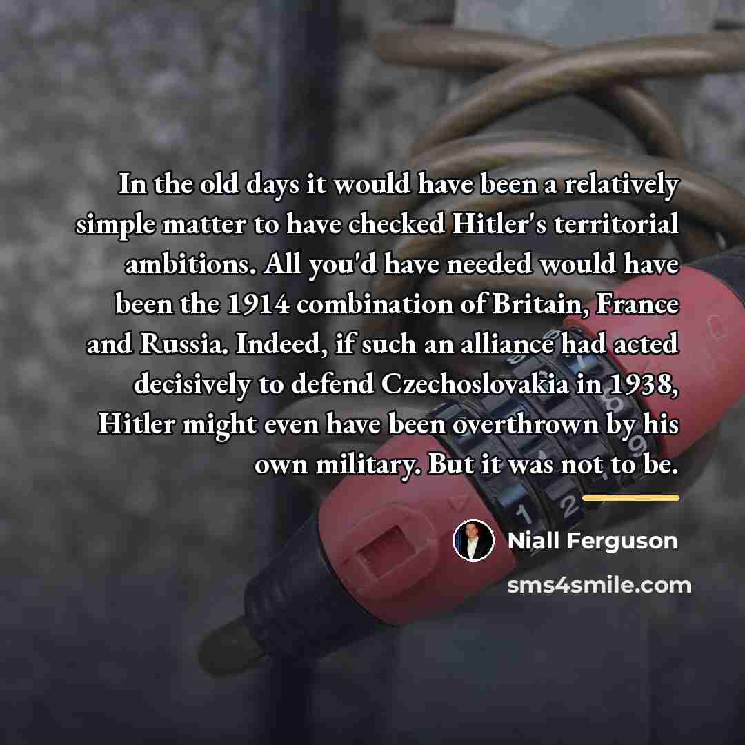 “In the old days it would have been a relatively…” quote by Niall Ferguson