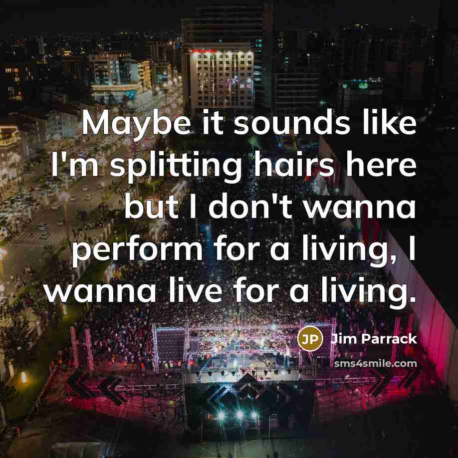 “Maybe it sounds like I'm splitting hairs here but I…” quote by Jim Parrack