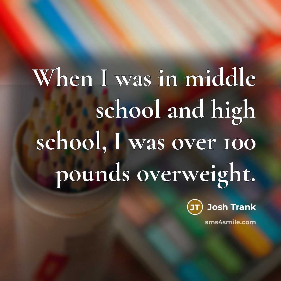 “When I was in middle school and high school, I…” quote by Josh Trank