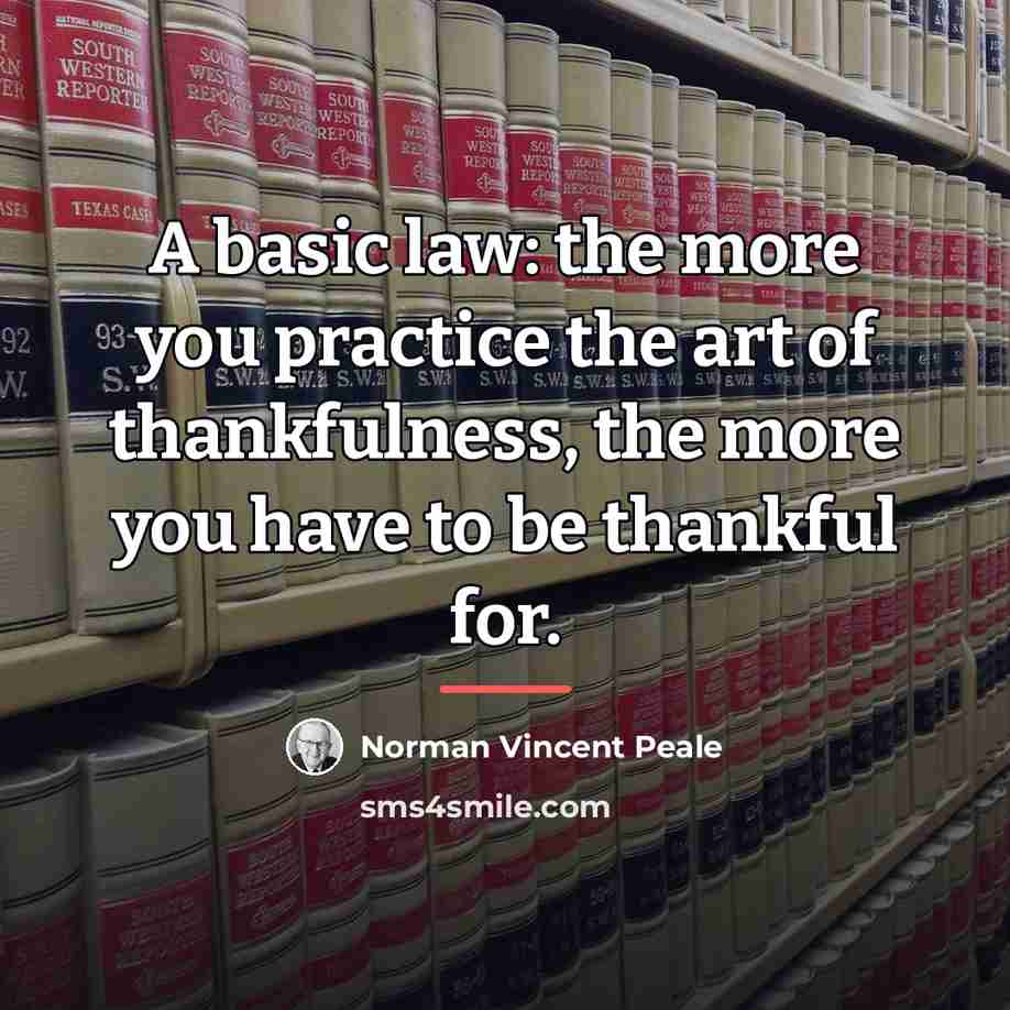 “A basic law: the more you practice the art of…” quote by Norman Vincent Peale