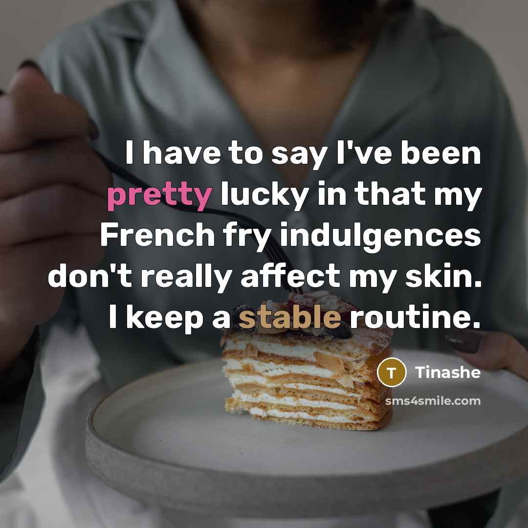 “I have to say I've been pretty lucky in that…” quote by Tinashe