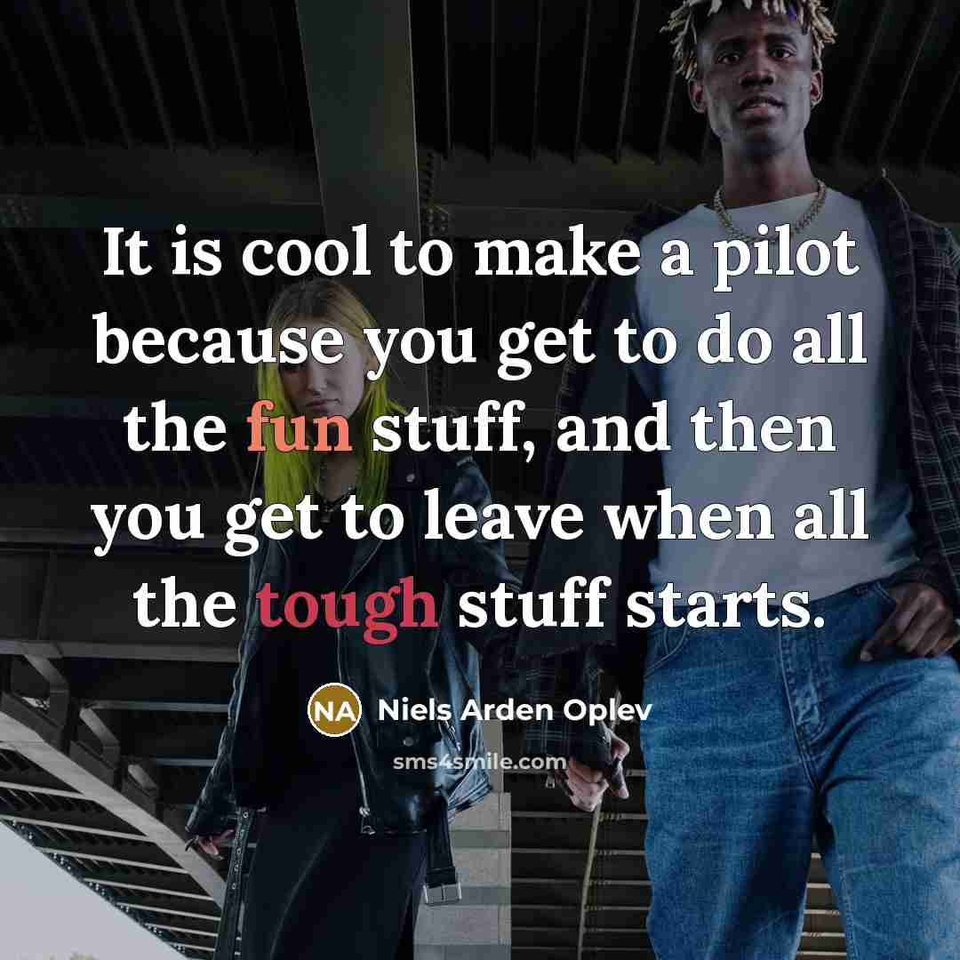 “It is cool to make a pilot because you get…” quote by Niels Arden Oplev