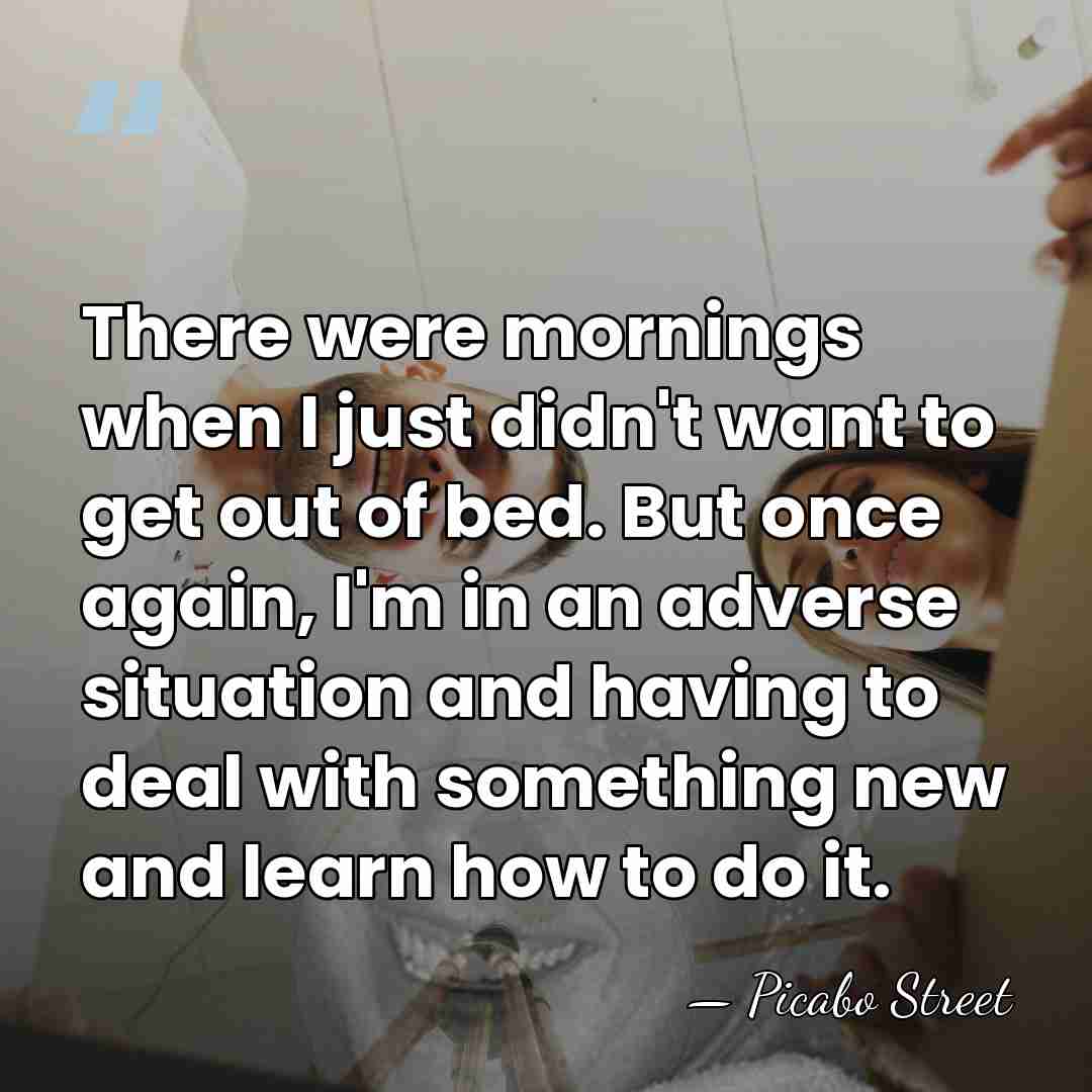There were mornings when I just didn't want to get out of&hellip; - Picabo Street