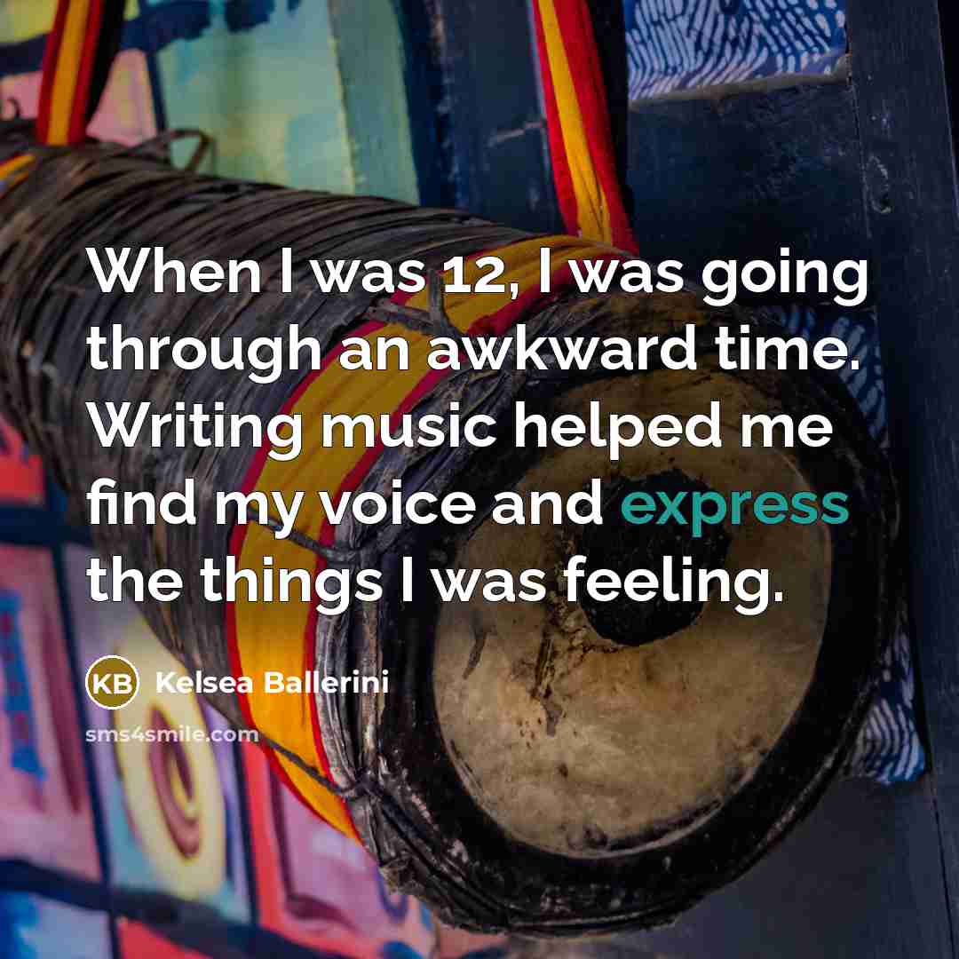 “When I was 12, I was going through an awkward…” quote by Kelsea Ballerini